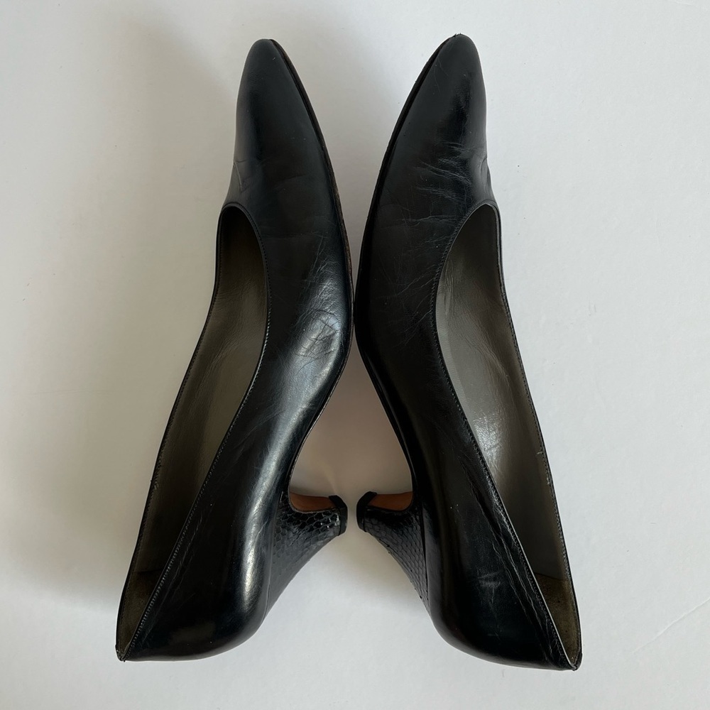 Bally Black Leather Heels - Picture 4 of 10